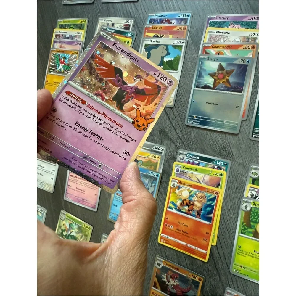 65 Pokémon Cards Assorted Stage 2 Stage 1 Basic Trainers